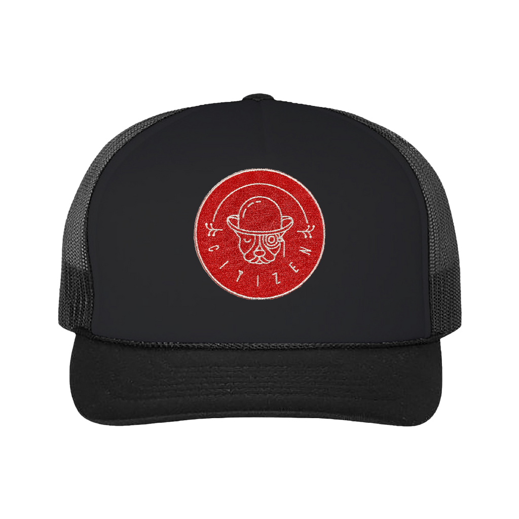 Citizen Red Patch Hat